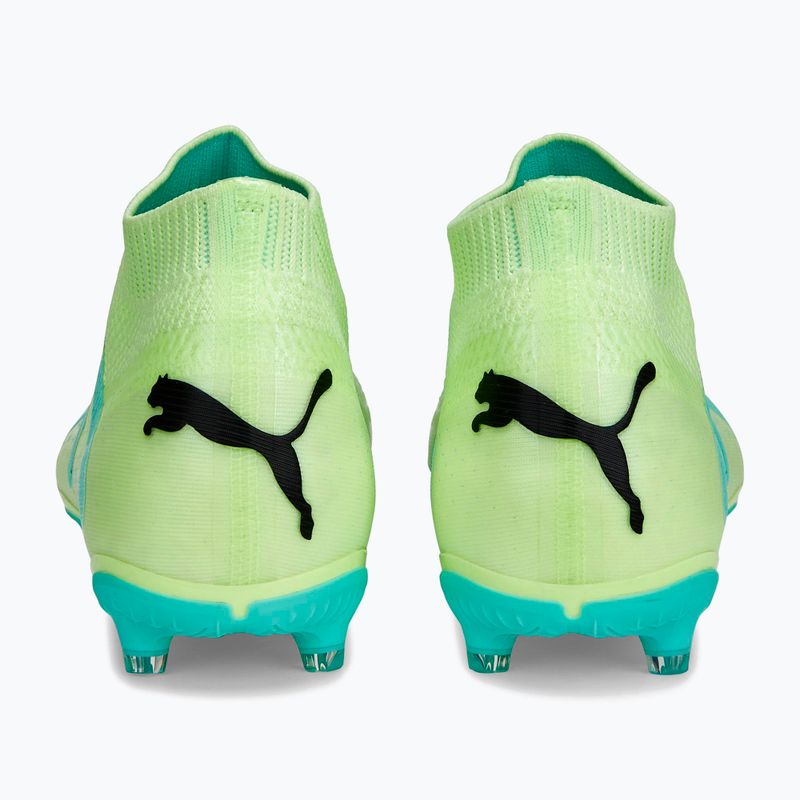 Scarpe da calcio da uomo PUMA Future Match+ LL FG/AG giallo veloce/puma nero/elettrico menta piperita 12