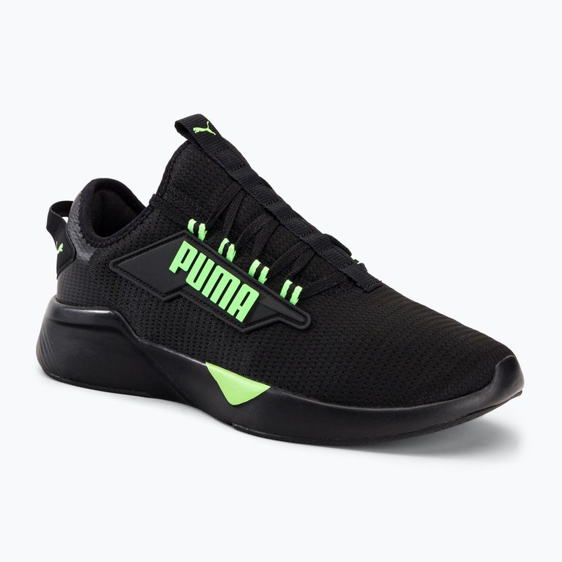 Scarpe da corsa da uomo PUMA Retaliate 2 nero/fizzy lime