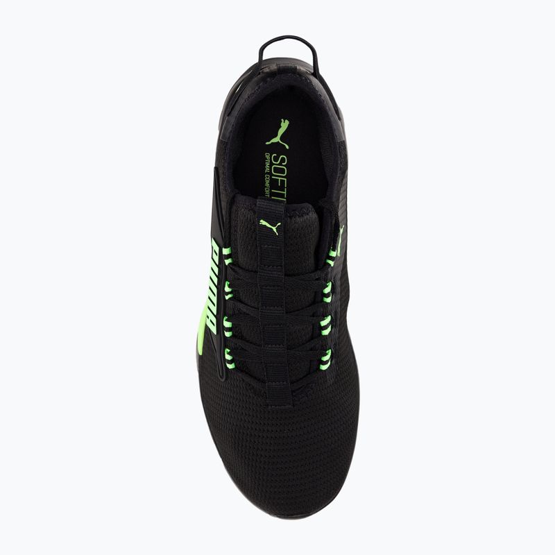 Scarpe da corsa da uomo PUMA Retaliate 2 nero/fizzy lime 7