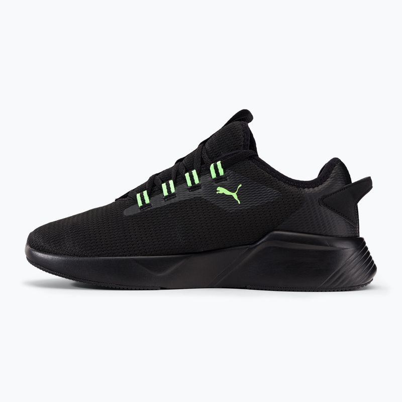 Scarpe da corsa da uomo PUMA Retaliate 2 nero/fizzy lime 3