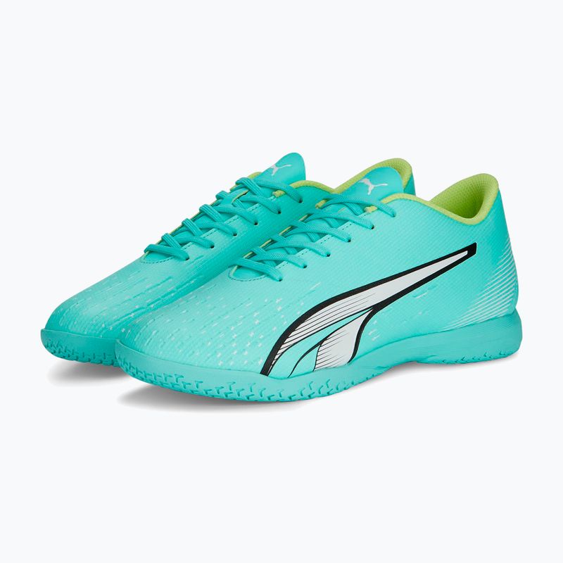 PUMA Ultra Play IT scarpe da calcio uomo electric peppermint/puma white/fast yellow 9