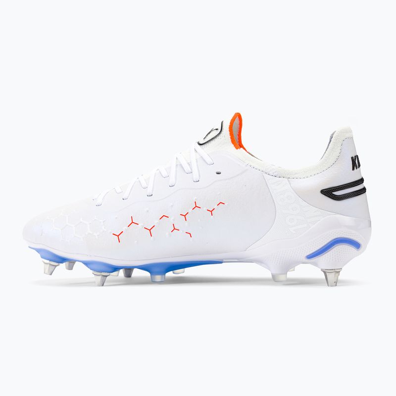 PUMA King Ultimate MXSG scarpe da calcio da uomo puma bianco/puma nero/blu glimmer/ultra orange 10