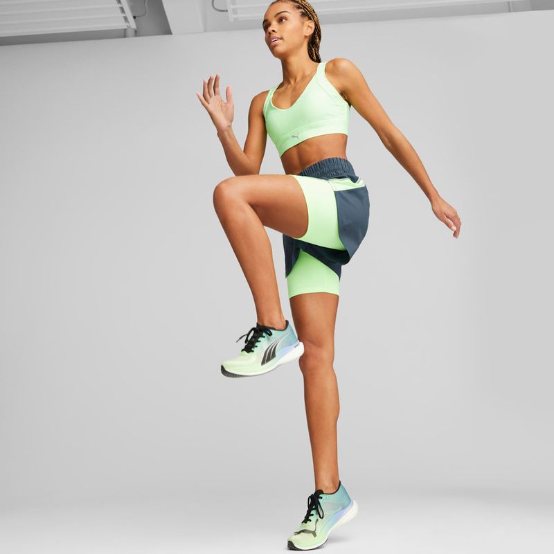 Scarpe da corsa da donna PUMA Deviate Nitro Elite 2 Wns fizzy lime/royal sapphire/puma nero 14