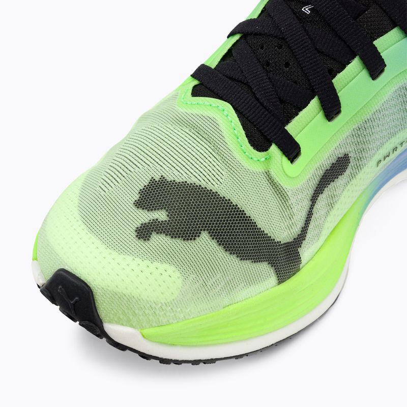 Scarpe da corsa da donna PUMA Deviate Nitro Elite 2 Wns fizzy lime/royal sapphire/puma nero 9