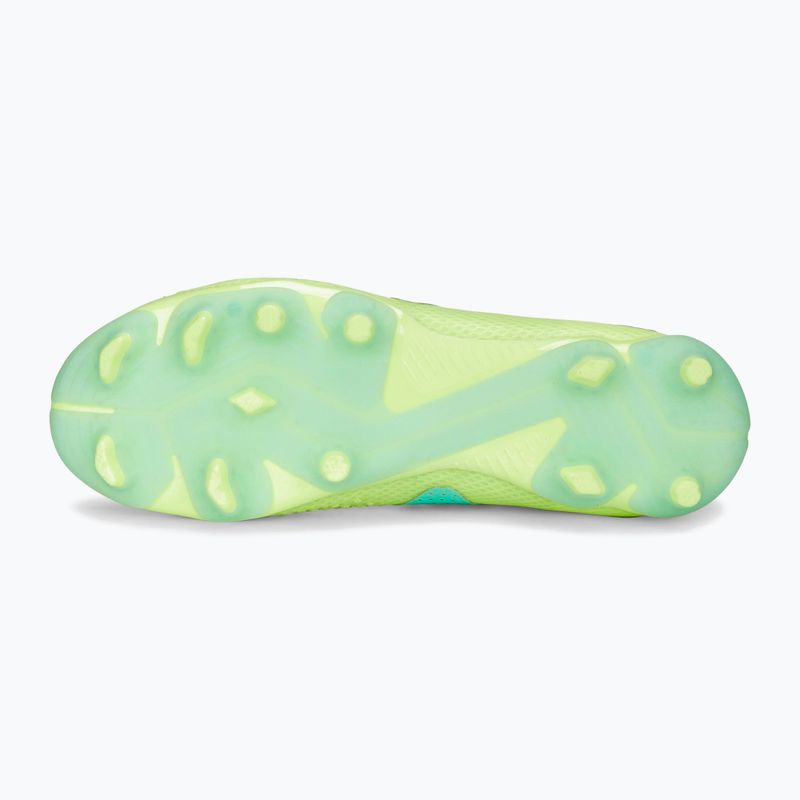Scarpe da calcio per bambini PUMA Future Pro FG/AG giallo veloce/puma nero/elettrico menta piperita 14