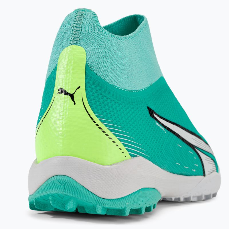 Scarpe da calcio uomo PUMA Ultra Match+ LL TT electric peppermint/puma white/fast yellow 10