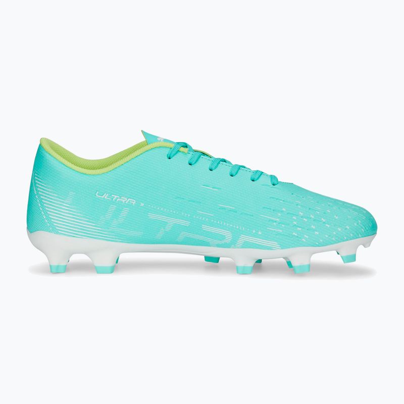 PUMA Ultra Play FG/AG scarpe da calcio uomo electric peppermint/puma bianco/fast yellow 10