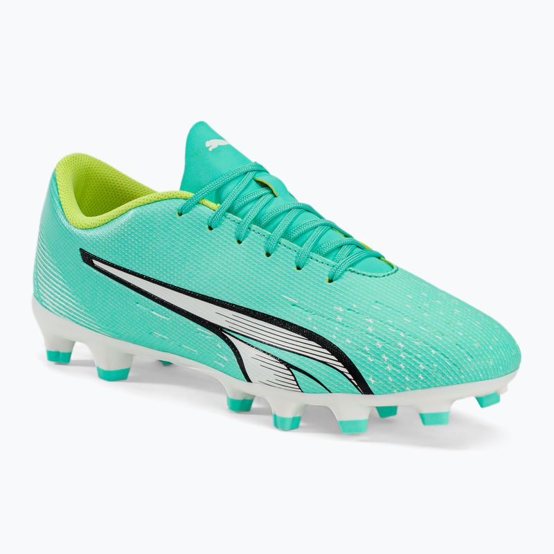PUMA Ultra Play FG/AG scarpe da calcio uomo electric peppermint/puma bianco/fast yellow