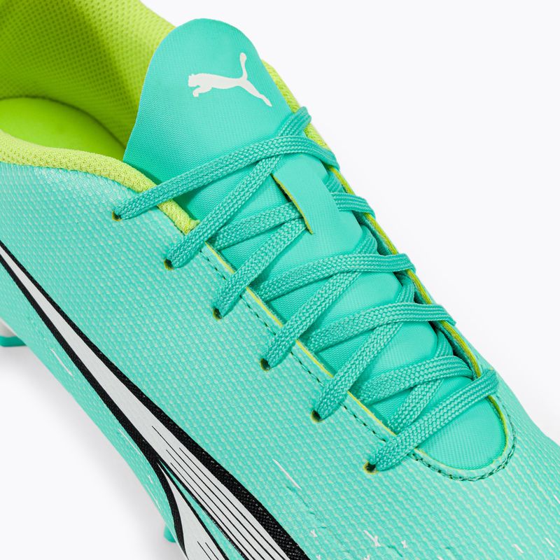 PUMA Ultra Play FG/AG scarpe da calcio uomo electric peppermint/puma bianco/fast yellow 8