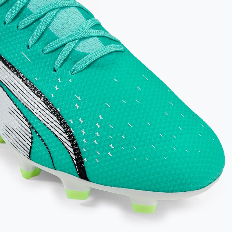 PUMA Ultra Match FG/AG scarpe da calcio uomo electric peppermint/puma bianco/fast yellow 7