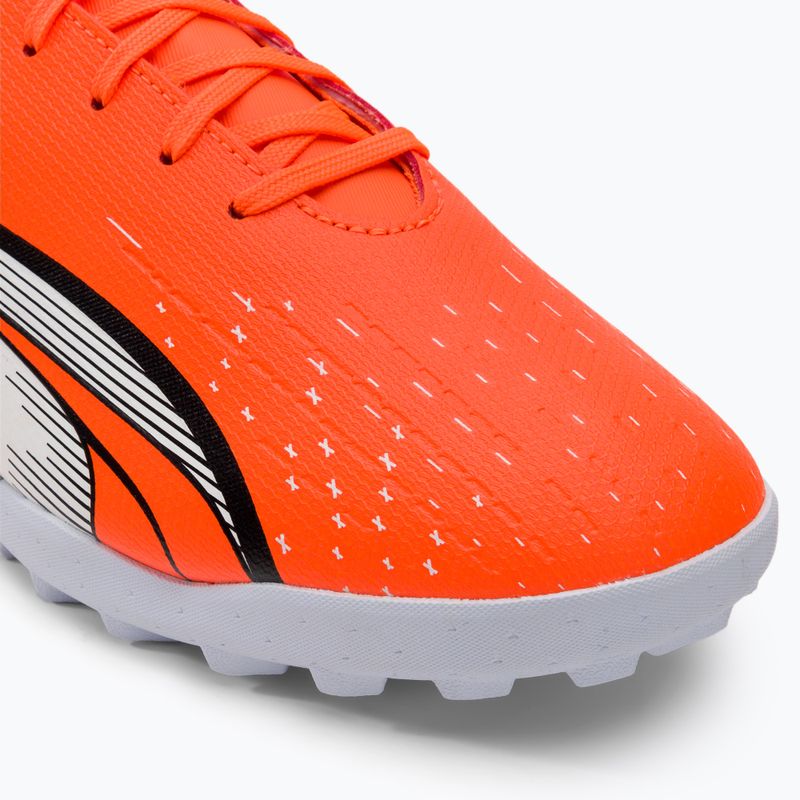 Scarpe da calcio PUMA uomo Ultra Play TT ultra arancio/puma bianco/blu glimmer 7