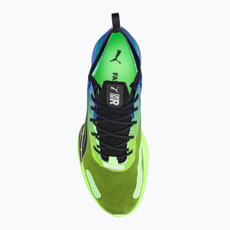 PUMA Fast-R Nitro Elite scarpe da corsa da uomo con carica elettrica royal sapphire/fizzy lime 6