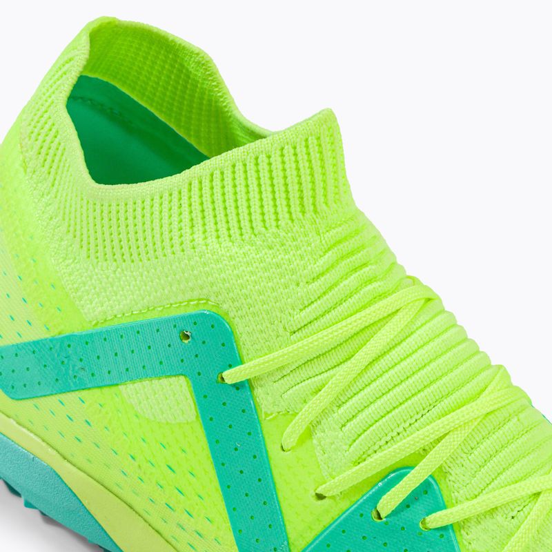 PUMA Future Match TT scarpe da calcio da uomo giallo veloce/puma nero/elettrico menta piperita 8