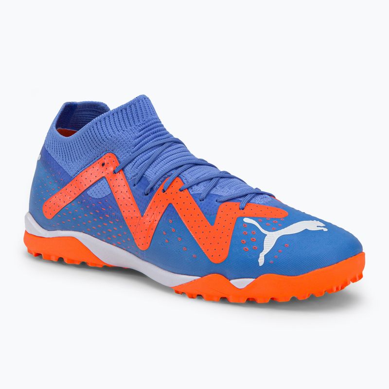 PUMA Future Match TT scarpe da calcio uomo blu glimmer/puma bianco/ultra arancione