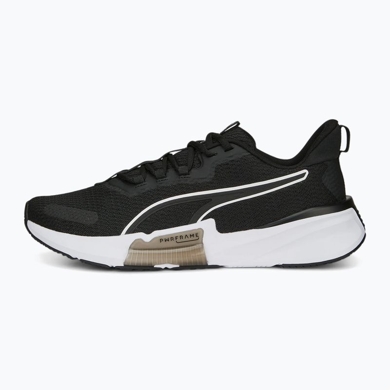 Scarpe da uomo PUMA PWRframe Tr 2 puma nero/puma bianco/puma argento 12