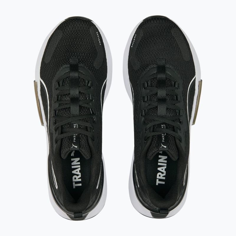 Scarpe da uomo PUMA PWRframe Tr 2 puma nero/puma bianco/puma argento 15