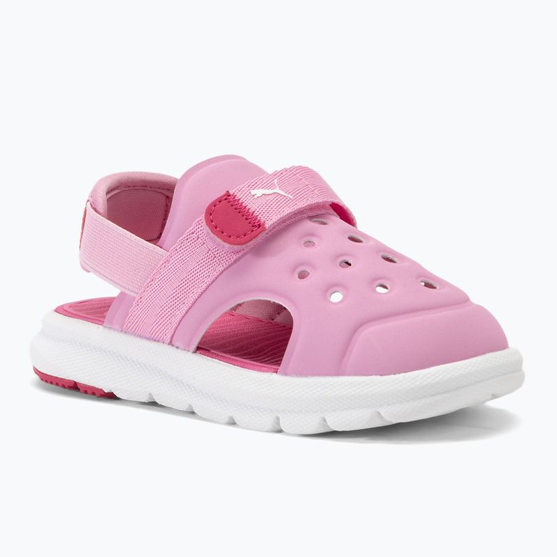 PUMA Evolve AC Inf, sandali per bambini in chiffon lilla/puma bianco/orchid shadow