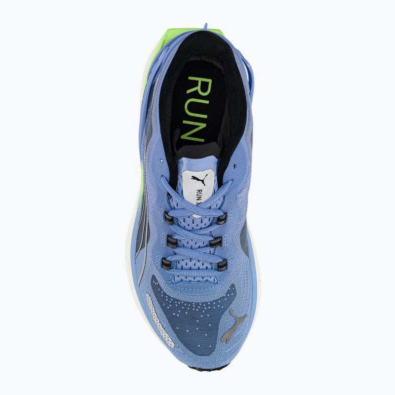 Scarpe da corsa da donna PUMA Run XX Nitro Wns electro purple/fizzy lime/puma silver 6