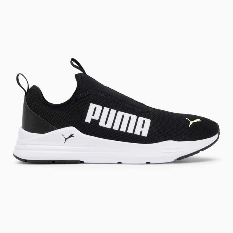 Scarpe PUMA Wired Rapid da uomo puma nero / puma bianco / giallo fluo 2