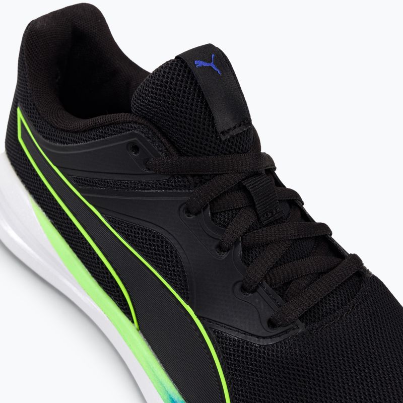 PUMA Transport scarpe da corsa puma nero/fizzy lime/royal sapphire 9