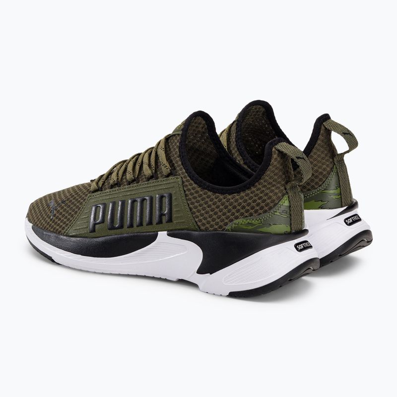 Scarpe da ginnastica da uomo PUMA Softride Premier Slip On Tiger Camo verde muschio/puma nero 5