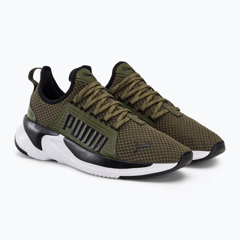 Scarpe da ginnastica da uomo PUMA Softride Premier Slip On Tiger Camo verde muschio/puma nero 6