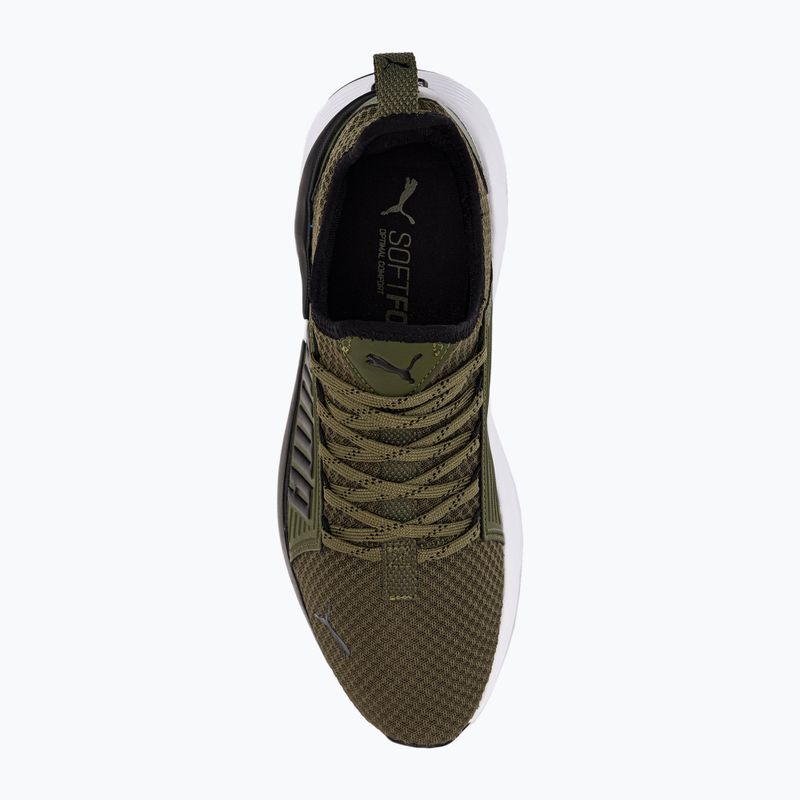 Scarpe da ginnastica da uomo PUMA Softride Premier Slip On Tiger Camo verde muschio/puma nero 8