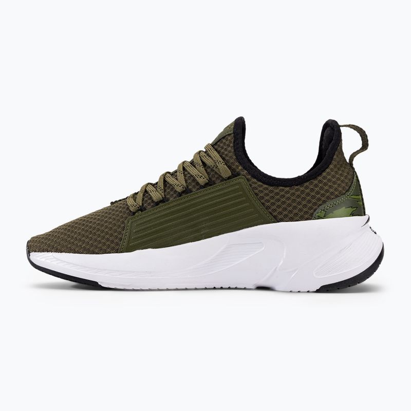 Scarpe da ginnastica da uomo PUMA Softride Premier Slip On Tiger Camo verde muschio/puma nero 9