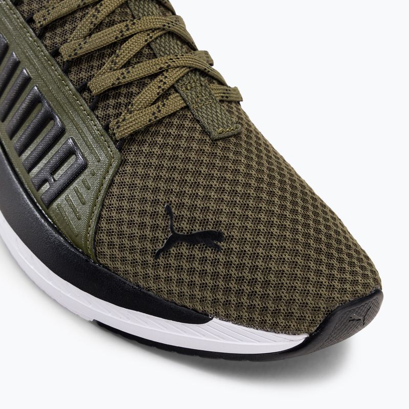 Scarpe da ginnastica da uomo PUMA Softride Premier Slip On Tiger Camo verde muschio/puma nero 10