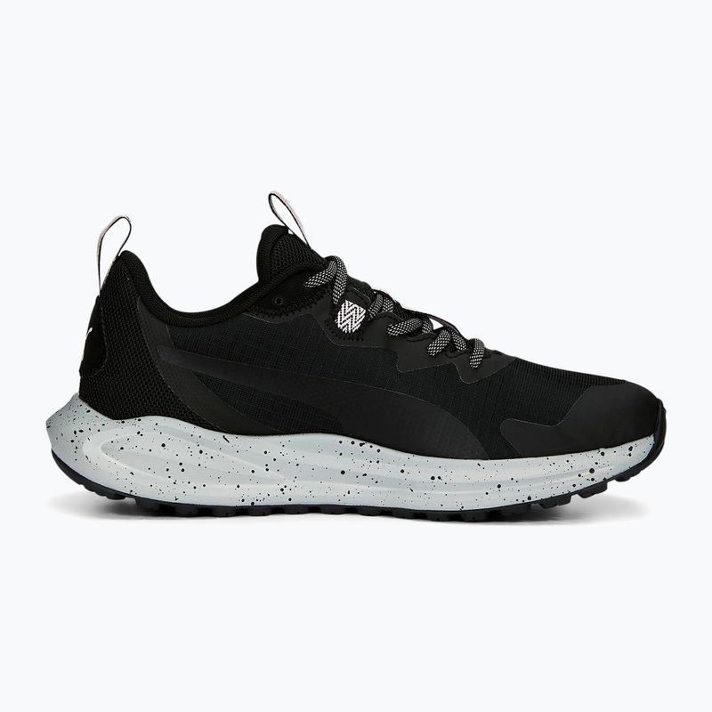 Scarpe da corsa da uomo PUMA Twitch Runner Trail puma nero/rosa perla 11