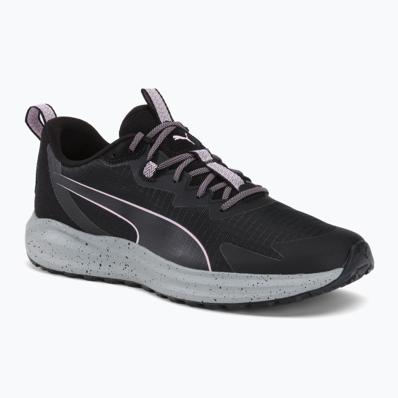 Scarpe da corsa da uomo PUMA Twitch Runner Trail puma nero/rosa perla