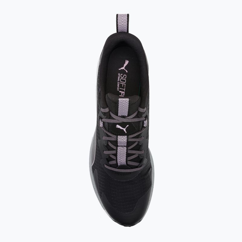 Scarpe da corsa da uomo PUMA Twitch Runner Trail puma nero/rosa perla 6