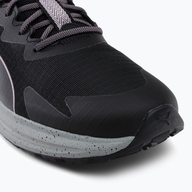 Scarpe da corsa da uomo PUMA Twitch Runner Trail puma nero/rosa perla 8