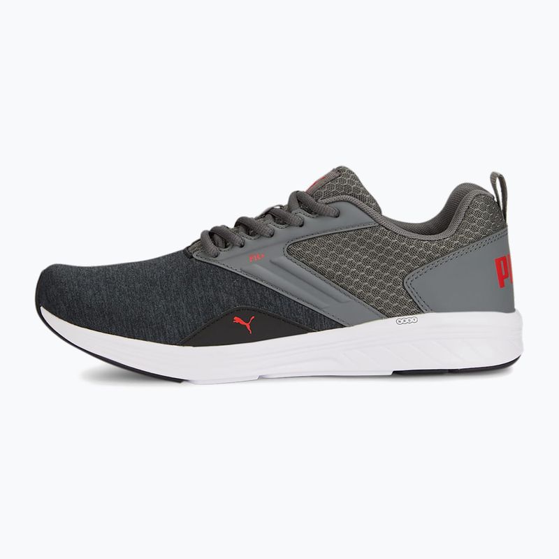 PUMA Nrgy Comet scarpe da corsa puma nero / cool dark gray / for all time red 10
