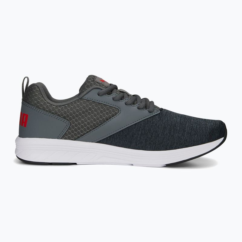 PUMA Nrgy Comet scarpe da corsa puma nero / cool dark gray / for all time red 11