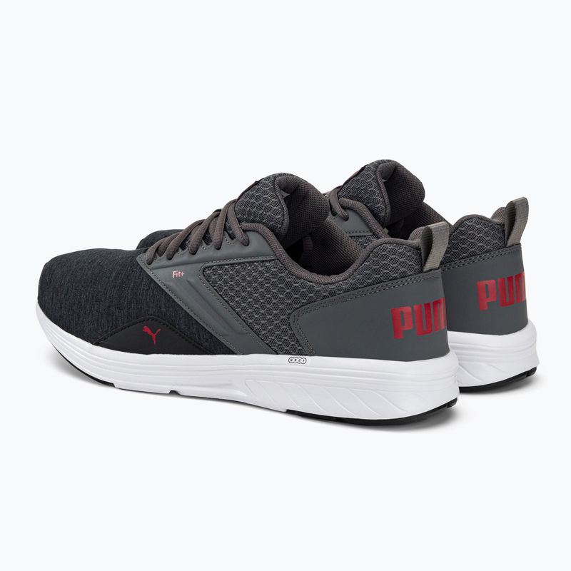 PUMA Nrgy Comet scarpe da corsa puma nero / cool dark gray / for all time red 3