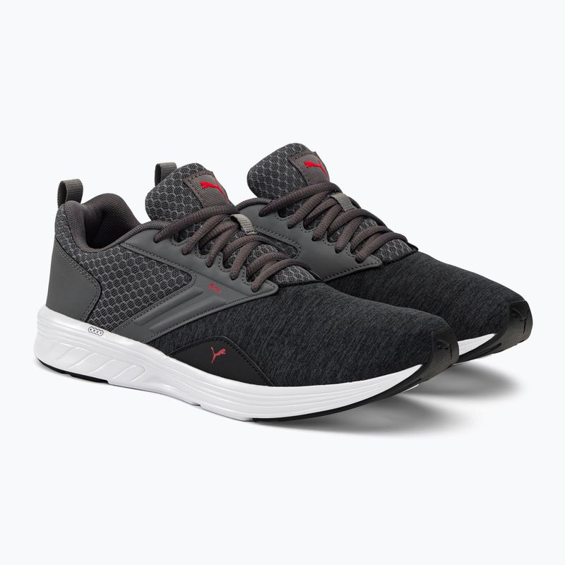 PUMA Nrgy Comet scarpe da corsa puma nero / cool dark gray / for all time red 4