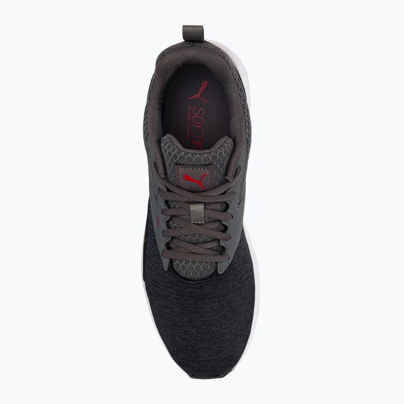 PUMA Nrgy Comet scarpe da corsa puma nero / cool dark gray / for all time red 6