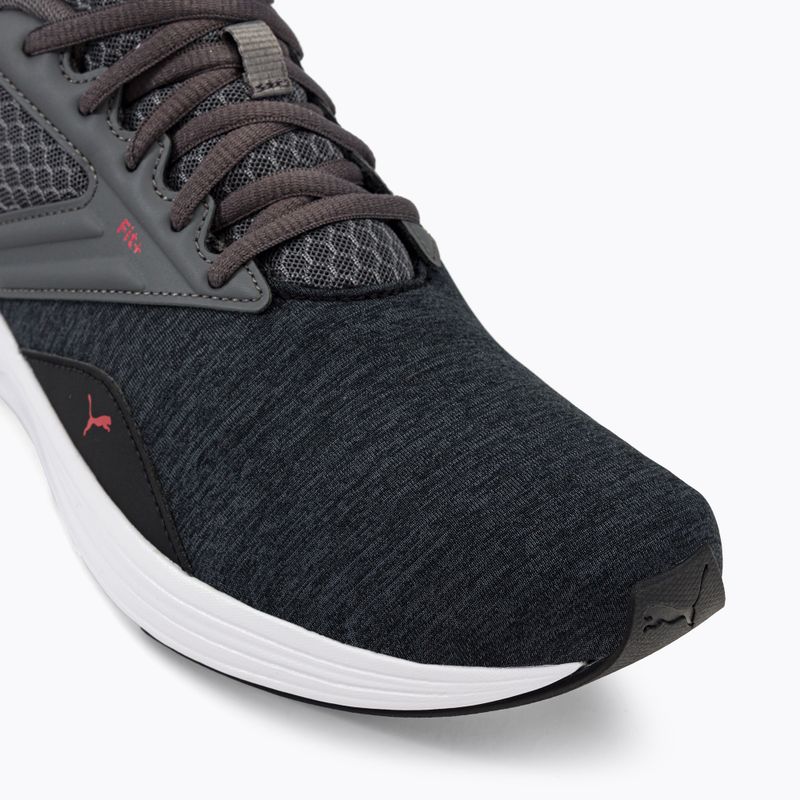 PUMA Nrgy Comet scarpe da corsa puma nero / cool dark gray / for all time red 7