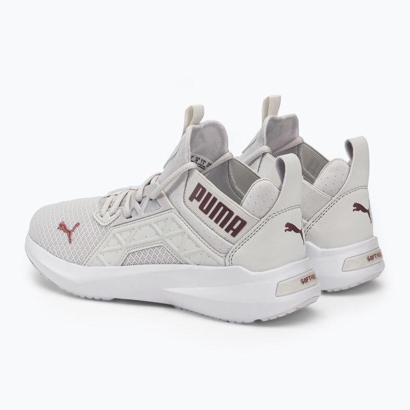 Scarpe da corsa da donna PUMA Softride Enzo Nxt grigio piuma/oro rosa 3