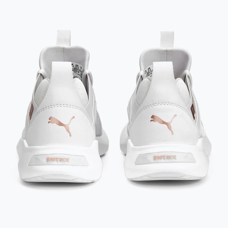 Scarpe da corsa da donna PUMA Softride Enzo Nxt grigio piuma/oro rosa 13