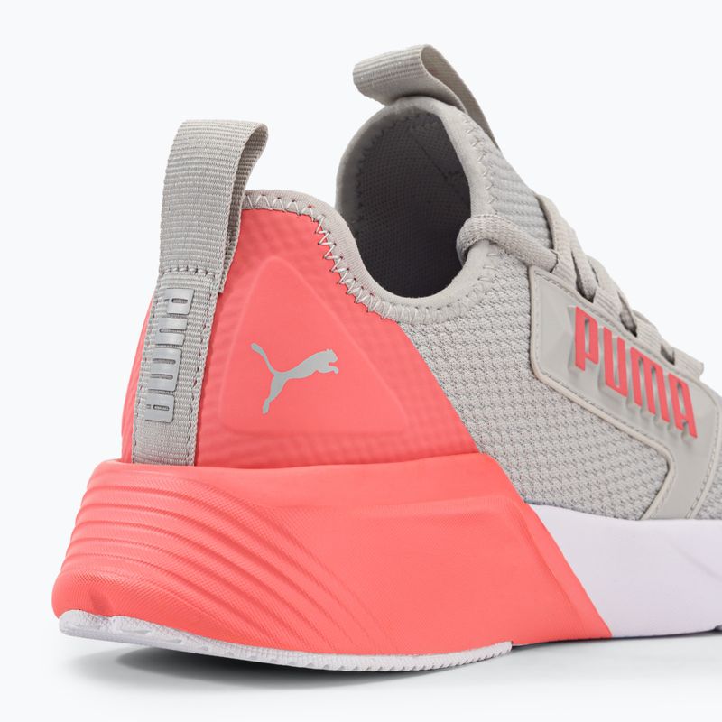 Scarpe da corsa da donna PUMA Retaliate Mesh cool grigio chiaro/amabile 9