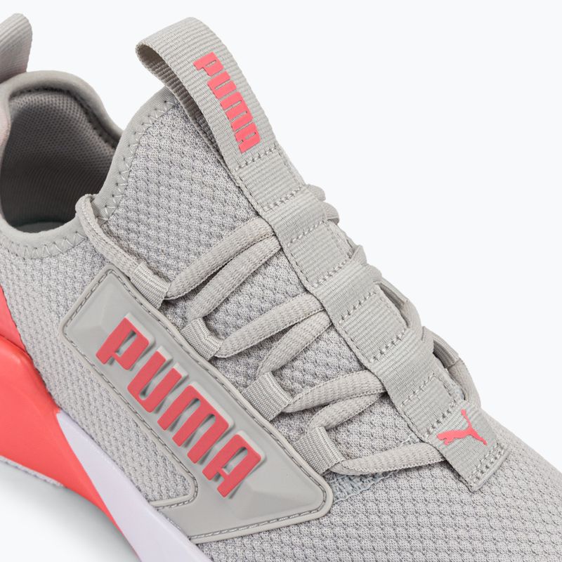 Scarpe da corsa da donna PUMA Retaliate Mesh cool grigio chiaro/amabile 10