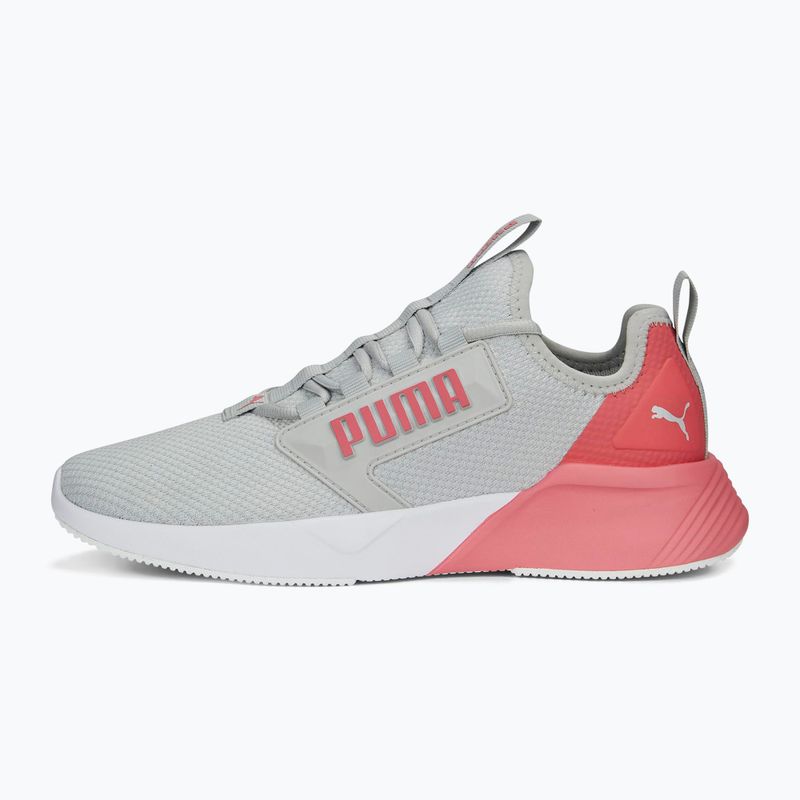 Scarpe da corsa da donna PUMA Retaliate Mesh cool grigio chiaro/amabile 11