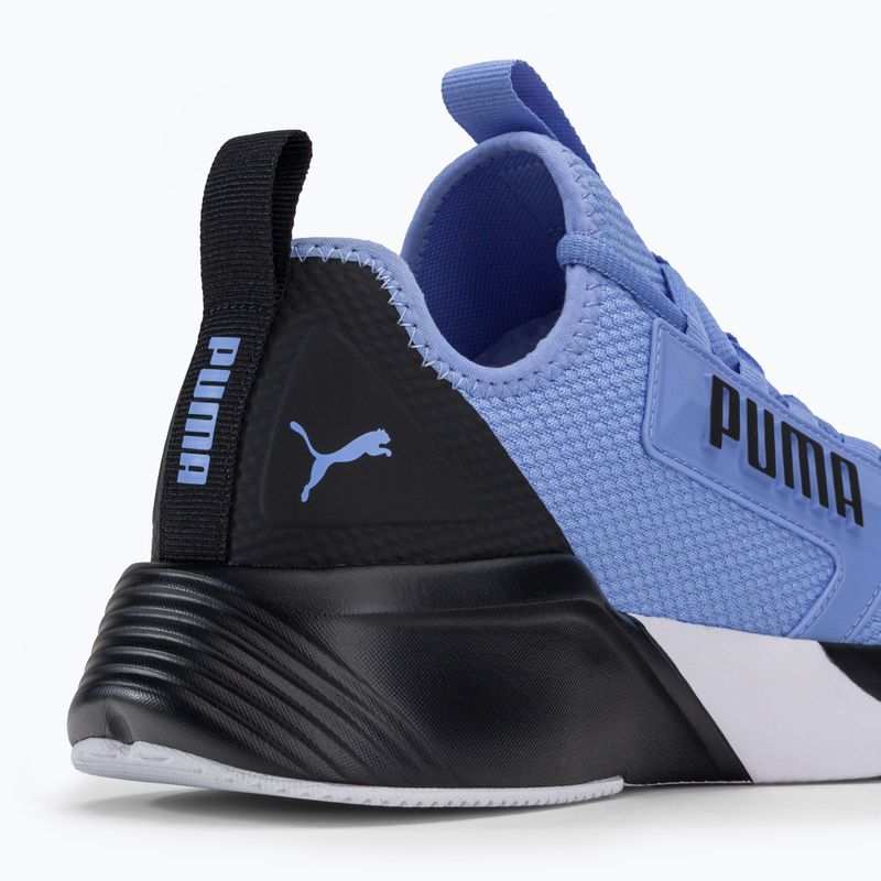 Scarpe da corsa da donna PUMA Retaliate Mesh electro purple/puma nero 8