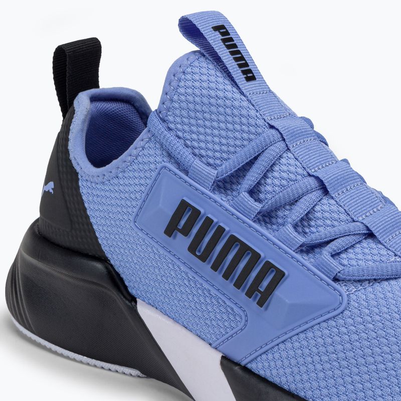 Scarpe da corsa da donna PUMA Retaliate Mesh electro purple/puma nero 9