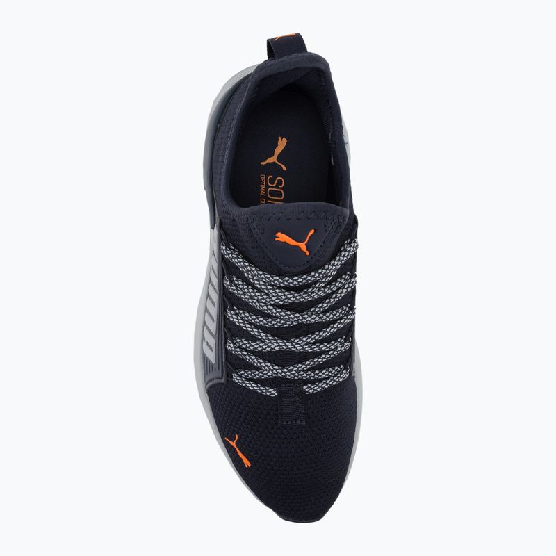 PUMA Softride Premier Slip-On, scarpe da corsa da uomo blu/ grigio platino/ultra arancione 6