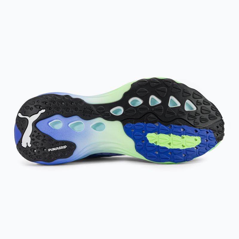 PUMA ForeverRun Nitro scarpe da corsa da uomo royal sapphire/fizzy lime 5