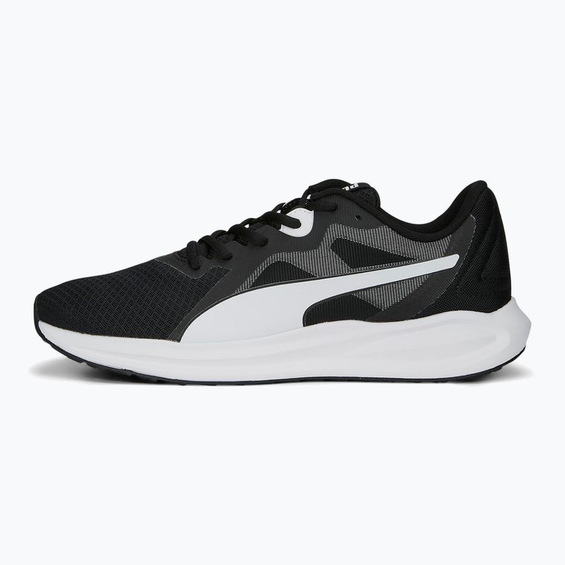 Scarpe da corsa uomo PUMA Twitch Runner Fresh puma nero/puma nero/puma bianco 11