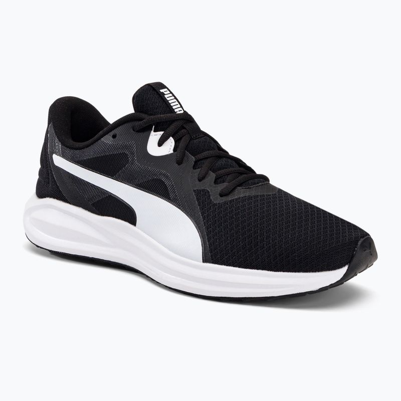 Scarpe da corsa uomo PUMA Twitch Runner Fresh puma nero/puma nero/puma bianco